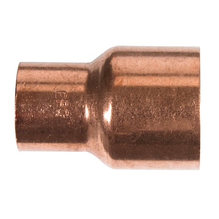 B & K NIBCO 1-1/2 in. Sweat X 1 in. D Sweat Copper Reducing Coupling 1 pk W00825T